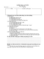 KT Ngữ văn 7 tiết 90