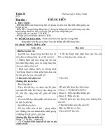 Giáo án lớp 4 - Tuần 26(CKT2010)