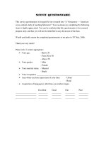 A VIETNAMESE – AMERICAN CROSS CULTURAL STUDY OF TOUCHING BEHAVIOUR 