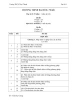 Phân phối chương trình ds 8