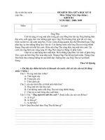 ĐỀ KIỂM TRA GHKII- LỚP 3