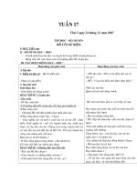 GA LỚP 3 TUẦN 17