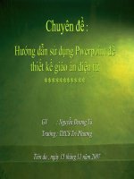 HD sử dung Powerpoint