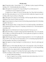 bài tập hóa đại cương 10