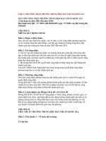 Quy Chế Công Nhận Trung Học Đạt Chuẩn QG