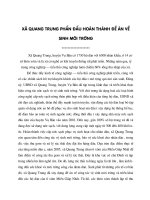 XÃ QUANG TRUNG PHẤN ĐẤU HOÀN THÀNH ĐỀ ÁN VỀ SINH MÔI TRƯỜNG.doc