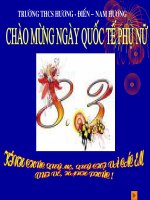 Hoat dong 83 THCS Huong Dien  Nam Huong