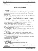 Đại Số 10 NC tuần 7-9