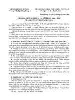 Phướng hướng Công đoàn năm học 2010-2011