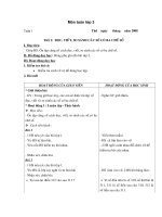 (1) Môn toán lớp 3 (T1-4)