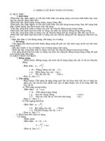 Ôn tập HS yếu kém lớp 10