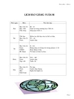 Giáo án lớp 1 tuần 16