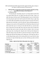 Một số giải pháp hoàn thiện công tác kế toán nguyên vật liệu