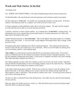 Expression: In the Red