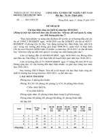 KH chỉ đạo công tác thiết bị