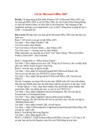 Gỡ bõ office 2007