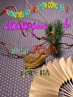 Toán Lớp 3 Tiết 27