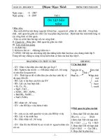 Giáo án Hóa 9 ( cả năm )