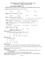 KHAO SÁT ĐẦU NĂM TOAN 7