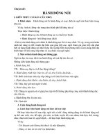 Chuyên đề hành động nói