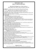 Phương pháp để học giỏi vật lý 10