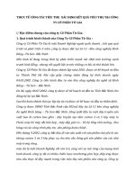 THỰC TẾ CÔNG TÁC TIÊU THỤ  XÁC ĐỊNH KẾT QUẢ TIÊU THỤ TẠI CÔNG TY CỔ PHẦN TỨ GIA
