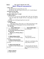 GIAO AN LOP 3 TUAN 2