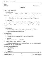 Giáo án Bám sát ( Tự chọn) 10cơ bản tuần 1-6