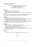 Đề KS học sinh giỏi lớp 5