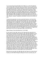 LỊCH SỬ THỜI GIAN