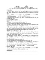 Giáo án ATGT lớp 4