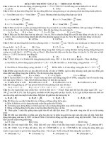 Đề luyện thi đại học số 8