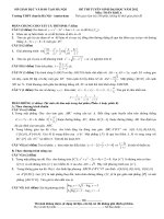 Trường THPT chuyên Hà Nội - Amsterdam ĐỀ THI TUYỂN SINH ĐẠI HỌC NĂM 2012 Môn: TOÁN Khối A