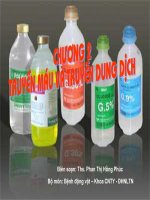 BÀI GIẢNG BỆNH NỘI KHOA GS C2