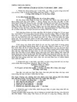 Tiến trình tổ chức lễ khai giảng