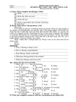 TEST 1_E8(Matrận+Đề+Đ/án)