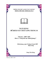 De khao sat chat luong dau nam (1->5)