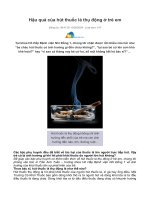 Dành cho người hút thuốc