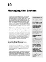 Managing the System