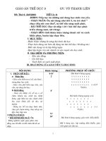 Thể Dục 9 ( tiết đôi)