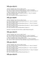 Những mẫu giao diện violet Blog