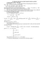 Từ phương pháp qui nạp đến phương pháp sai phân