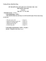 đề thi GHKI lớp 5