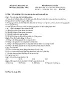 kiểm tra hóa học toàn bộ