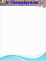 To chuc va truy cap Internet