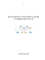 Danh phap va cau dang cua hidrocacbon vong no