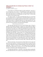 MỐI QUAN HỆ GIỮA TÌNH YÊU VÀ THÙ HẬN TRONG