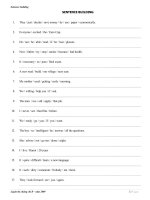 june 30 - sentence building