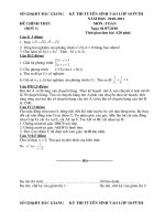 Tuyển sinh THPT tỉnh BẮC GIANG 2010