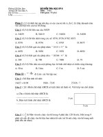 de thi học kì 2 toán 3